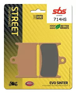 XYL ofBbg 1200 1997-2000 SBS Čtg u[L pbh 714HS Suzuki Bandit 1200 1997-2000 SBS Sintered Front Brake Pad 714HS