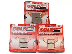 Goldfren u[Lpbh tg & A Quadzilla XRV 250 E 2006-2007p Goldfren Brake Pads Front & Rear For Quadzilla XRV 250 E 2006-2007