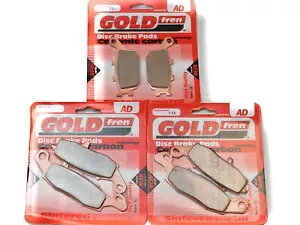 �u���[�L�p�b�h �t�����g & ���A �X�Y�L GSF 650 S �t�F�A�[�h �o���f�B�b�g ABS 2005-2006 Brake Pads Front & Rear For Suzuki GSF 650 S Faired Bandit ABS 2005-2006 �y���s�A���i�z