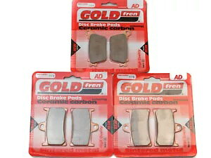 Goldfren u[Lpbh tg & A }n YZF-R1 2015-2019p Goldfren Brake Pads Front & Rear For Yamaha YZF-R1 2015-2019