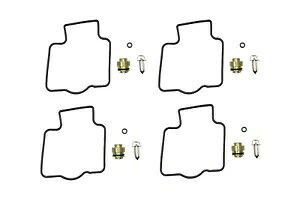 Kawasaki ZXR 250 (ZX250A) 1990 p 4x Lu^[CLbg 4x Carb Carburettor Repair Kit For Kawasaki ZXR 250 (ZX250A) 1990