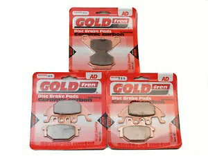 Goldfren �u���[�L�p�b�h �t�����g & ���A Tgb Blade 550 SL 4x4 2009-2010 �p Goldfren Brake Pads Front & Rear For Tgb Blade 550 SL 4x4 2009-2010 �y���s�A���i�z
