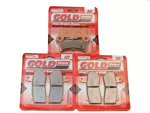 u[Lpbh tg & A n[[_rbh\ FLHTCUTG gCOCh 2009-2013 p Brake Pads Front & Rear For Harley Davidson FLHTCUTG Tri Glide 2009-2013
