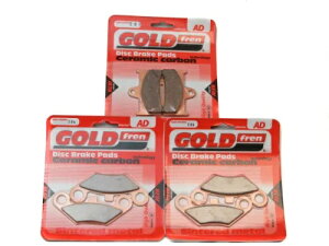 Goldfren u[Lpbh tg & A CF Moto CF 800-2 - C/Force ATV 2014-2015p Goldfren Brake Pads Front & Rear For Cf Moto CF 800-2 - C/Force ATV 2014-2015