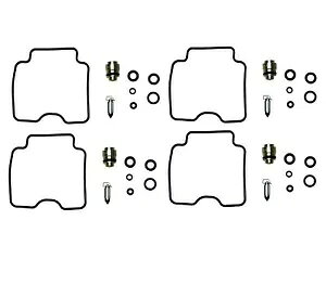 4x Lu^[CLbg }n XJR 1300 2004p 4x Carb Carburettor Repair Kit For Yamaha XJR 1300 2004
