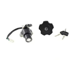 �_�΃��b�N�Z�b�g Sinnis Apache 125 QM125 GY �K�\�����R���L���b�v�p Ignition Lock Set For Sinnis Apache 125 QM125 GY Petrol Fuel Cap �y���s�A���i�z