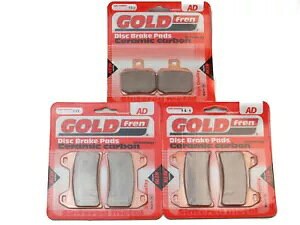 Goldfren �u���[�L�p�b�h �t�����g & ���A Ducati 900 Supersport IE 2000-2001�p Goldfren Brake Pads Front & Rear For Ducati 900 Supersport IE 2000-2001 �y���s�A���i�z