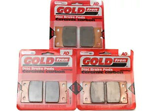 Goldfren u[Lpbh tg & A Moto Guzzi 1000 SP III 10 s 1984-1988 Goldfren Brake Pads Front & Rear For Moto Guzzi 1000 SP III 10 s 1984-1988