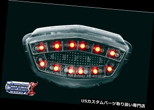 USe[Cg e[u[L^[VOiLEDCgNAtBbg2008-2012JTLjW250R 09 10 Tail Brake Turn Signals LED Light Clear Fit 2008-2012 KAWASAKI NINJA 250R 09 10
