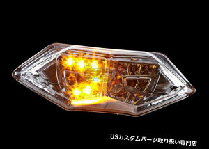 USe[Cg Kawasaki Ninja 250R / 300LEDECJ[e[CgNA13-16 2017 Kawasaki Ninja 250R / 300 Integrated LED Turn Signal TailLight CLEAR 13-16 2017