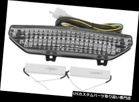 USテールライト バイクマスターインテグレーテッドLEDテールライトクリアカワサキコンクール14 /忍者ZX-6R BikeMaster Integrated LED Taillight Clear Kawasaki Concours 14/Ninja ZX-6R
