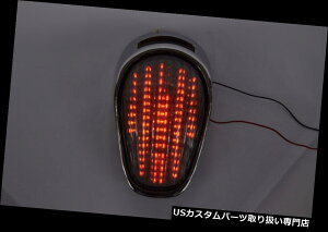 USテールライト ウインカーフィットブレーキテールライトスモークLEDカワサキバルカンVN2000 Brake Tail Light Smoke LED With Built-in Turn Signal Fit KAWASAKI Vulcan VN2000
