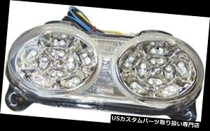 US�e�[�����C�g DMP 905-4109�p���[�O���b�h����LED�e�[�����C�g�N���A���ZX6R�i98-02�j DMP 905-4109 Powergrid Integrated LED Tail Light Clear Kawasaki ZX6R (98-02)