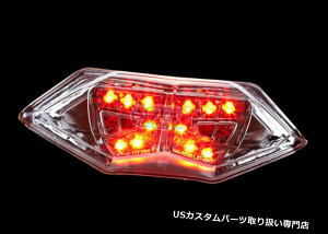 USe[Cg JTLjW250RCeO[ebhLED^[VOie[CgNAjW250 R 13 14 Kawasaki Ninja 250R ntegrated LED Turn Signal Tail Light CLEAR Ninja 250 R 13 14