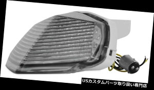 US�e�[�����C�g �������e�[�����C�g - LED�X�g�b�v��amp; A �^�[�����C�gNINJA 250R 08-12 Smoke Integrated Tail Light - LED Stop  Turn Lights NINJA 250R 08-12