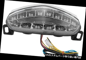 USe[Cg BikeMasterLEDe[CgNAtBbgJTLER650C ER-6n 2009-2010 BikeMaster Integrated LED Taillight Clear fits Kawasaki ER650C ER-6n 2009-2010