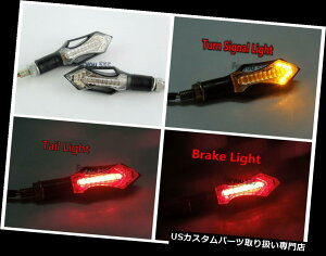 USe[Cg X|[c̃I[goC̃Xg[goCN̂߂̏^LEĎ㕔w̔Cg Mini LED Rear Turn Signal Tail Lights For Kawasaki Sport Motorcycle Street Bike