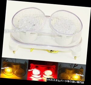 USe[Cg E}[Ne[ECJ[pJTLjWZX 6R 9R ZR7 ZZR600pCgNA E-Marked Tail Turn Signal Led Light Clear For KAWASAKI Ninja ZX 6R 9R ZR7 ZZR600