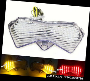 USe[Cg KAWASAKI ZX 6R 6RR Z750 Z1000pE}[Ne[u[L^[VOiCgNA E-Marked Tail Brake Turn Signals Light Clear For KAWASAKI ZX 6R 6RR Z750 Z1000