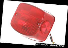 USテールライト レッドレンズ付きリアブレーキランプテールライトアセンブリKawasaki Motorcycle AUS Rear Brake Lamp Tail Light Assembly with Red Lens Kawasaki Motorcycle AUS