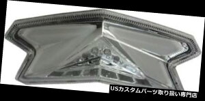 USテールライト DMP%20オートバイ%20パワーグリッド%20統合%20LED%20テール%20ライト%20クリア%20905-4439 DMP Motorcycle Powergrid Integrated LED Tail Light Clear 905-4439