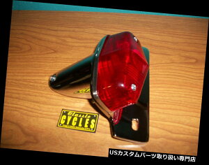 USe[Cg e[Cg/u[LCg12 VN[[JXJtFueBbVgCAtBSAz_m[g Taillight / Brake light 12 V chrome Lucas Cafe British Triumph BSA Honda Norton