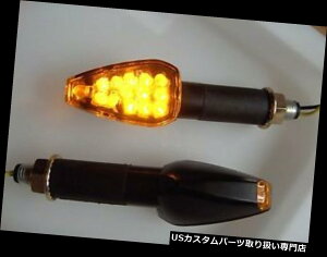 US�e�[�����C�g 2X LED�g���C�A���tDaytona 600 675 955i T595 LED�^�[���V�O�i�����C�g 2X LED Triumph Daytona 600 675 955i T595 LED Turn Signals Light for Tail tidy �y���s�A���i�z
