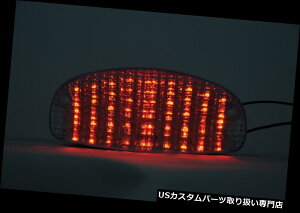 US�e�[�����C�g Led�u���[�L�e�[�����C�g�X���[�N�C���e�O���[�e�b�h�^�[���V�O�i���z���_1999-2005 SHADOW VLX Led Brake Tail Light Smoke Integrated Turn Signal Honda 1999-2005 SHADOW VLX �y���s�A���i�z