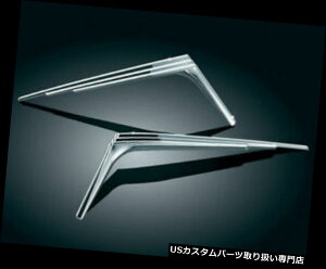 USe[Cg KuryakynN[AACgo[gANZgJo[z_S[hEBO2012-2017 Kuryakyn Chrome Rear Lower Light Bar Trim Accent Covers Honda Goldwing 2012-2017