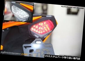USe[Cg V[PVVOiLEDe[CgCLEARtBbg2016-18z_CBR500R CB500X CB500F SEQUENTIAL Signal LED Tail Light CLEAR Fits 2016-18 Honda CBR500R CB500X CB500F