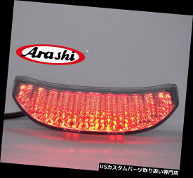 USテールライト 嵐フィットホンダCBR600 RR 2003-2006 LEDターンシグナルテールライトリアブレーキライト Arashi Fit Honda CBR600 RR 2003-2006 LED Turn Signal Tail Light Rear Brake Light