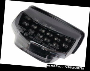 USe[Cg ̓z_CBR 600 RR 07-12̂߂̔CgubN/𓝍܂ Competition Werkes Integrated Tail Light Black/Smoke For Honda CBR 600 RR 07-12