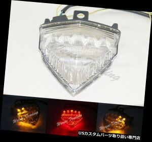 USテールライト テールターンシグナル統合ライトクリア2011-2015年ホンダCB600FホーネットPC41 Tail Turn Signals Integrated Light Clear For 2011-2015 HONDA CB600F Hornet PC41