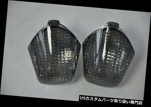 US�e�[�����C�g �z���_�p�X���[�N�t�����g�^�[���V�O�i�������Y1991-1994 CBR600,1991-99 4CBR1000 F2 / F3 Smoke Front Turn Signals Lens for Honda 1991-1994 CBR600,1991-994CBR1000 F2/F3 �y���s�A���i�z