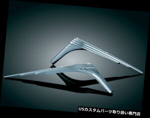 USe[Cg KuryakynAACgo[g - N3246z_GL1800S[hECOȂ Kuryakyn Rear Lower Light Bar Trim - Chrome 3246 HONDA GL1800 Gold Wing etc