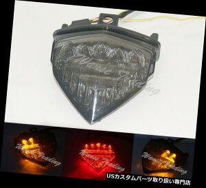 USテールライト 2011-2014ホンダCBR600FアンノCB600FホーネットPC41用テールターンシグナルライトスモーク Tail Turn Signal Light Smoke For 2011-2014 HONDA CBR600F Anno CB600F Hornet PC41