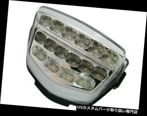 USe[Cg ̓z_CBR 600 RR 13-17̂߂ɖmȔCg𓝍܂ Competition Werkes Integrated Tail Light Clear For Honda CBR 600 RR 13-17
