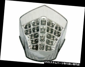 USe[Cg Yamaha FZ6RAXJ600 09-14̂߂ɖmȔCg𓝍܂ Competition Werkes Integrated Tail Light Clear For Yamaha FZ6R, XJ600 09-14