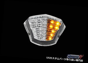 US�e�[�����C�g 2009-2017 2012�N2011�N2010�NNEW YAMAHA XJ6 LED�C���e�O���[�e�b�h�e�[�����C�g�N���AXJ6N�p 2009-2017 2012 2011 2010 For NEW YAMAHA XJ6 LED INTEGRATED TAILLIGHT CLEAR XJ6N �y���s�A���i�z