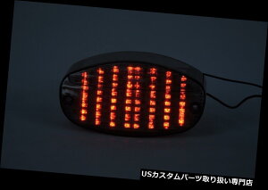 USe[Cg }n1999-2007 VX^[650pu[Le[CgLEDX[N^[VOi Brake Tail Light LED Smoke Integrated Turn Signal for Yamaha 1999-2007 Vstar 650