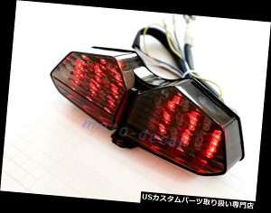 US�e�[�����C�g ��̌^LED�e�[�����C�gYamaha YZF-R6S 2006 2007 2008�u���[�L�^�[���V�O�i���X���[�N Integrated LED Tail Light Yamaha YZF-R6S 2006 2007 2008 Brake Turn Signal Smoke �y���s�A���i�z
