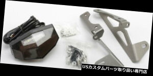 US�e�[�����C�g DRC�d��Edge-2�A���~�e�[�����C�g�z���_�[w / LED���C�g�X���[�ND45-18-531 DRC Motoled Edge-2 Aluminium Tail Light Holder w/ LED Light Smoke D45-18-531 �y���s�A���i�z