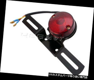 USe[Cg n[[`bp[̂߂̌㕔tF_[̃G~l[^[̃e[Cgu[LACgK Rear Fender Eliminator Taillight Brake Running Light Custom For Harley Choppers