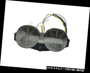 US�e�[�����C�g ���}�nYZF R6 2001 - 2002�N�̉���LED�e�[�����C�g�u���[�L�^�[���M�� LED Tail Light Brake Turn Signals For Yamaha YZF R6 2001-2002 Smoke �y���s�A���i�z