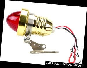 USe[Cg 2FastMotoJX^LEDe[Cg12V^JEhBe[Wn[[JX^{o[V@\ 2FastMoto Custom LED Tail Light 12V Brass Round Vintage Harley Custom Bobber NEW