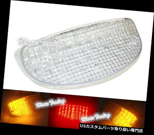 USe[Cg E}[Ne[^[VOi̓XYLGS500 GS500F GS 500 500FpCgNA𓱂܂ E-Marked Tail Turn Signals Led Light Clear For SUZUKI GS500 GS500F GS 500 500F