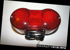 USテールライト SUZUKI GT550 J、K、L、M、A、1972-1976用の新しいコンプリートテールライトリアライト NEW complete taillight rear light for SUZUKI GT550 J, K, L, M, A, 1972-1976