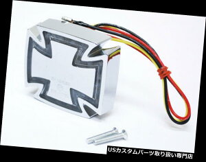 USe[Cg XYLʂS40 S50 S83pLEDNX}^e[Cgu[LCg LED Cross Maltese Taillight Brake Light For Suzuki Boulevard S40 S50 S83