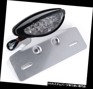 US�e�[�����C�g �n�[���[�_�r�b�h�\���X�Y�L�{�o�[�`���b�p�[ECE�p�e�[�����C�g�u���b�NLED���j�o�[�T�� Tail light Black LED Universal for Harley Davidson Suzuki Bobber Chopper ECE