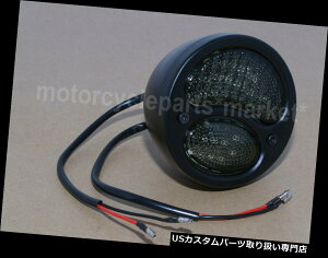 USe[Cg LEDe[u[LXgbvCgv4{cXYL}n Black Smoke Alloy LED Tail Brake Stop Light Lamp 4 Honda Kawasaki Suzuki Yamaha